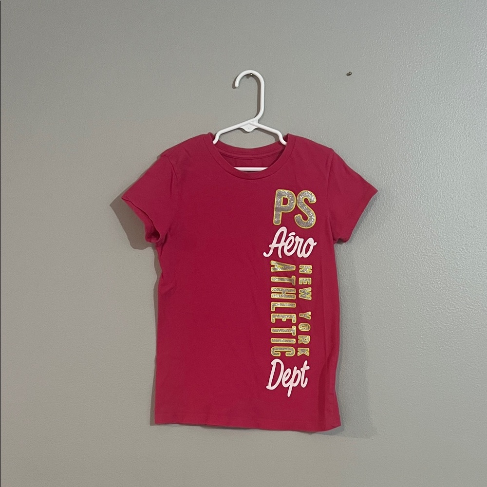 Aeropostale Kids Red Graphic Tee